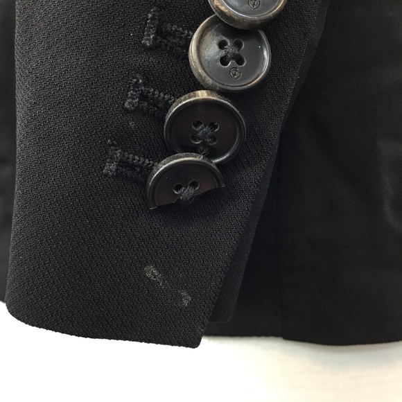 3.1 Phillip Lim Women's Black Notch Lapel 2-Button Front Blazer Jacket Size 8 - Picture 5 of 13